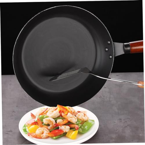 Wok antiadherente con mango resistente al calor miniatura 3