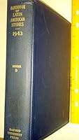 Handbook of Latin American Studies 1943 No. 9 B0013EST4Q Book Cover