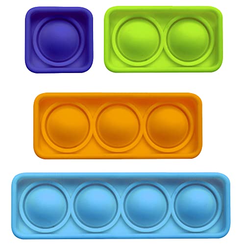Image of Number Rod Bubble Boards: Junior Learning Pop and Learn, Learn to Count Out Numbers, Math and Sensory Learning, for Ages 4+, Grade Pre-K