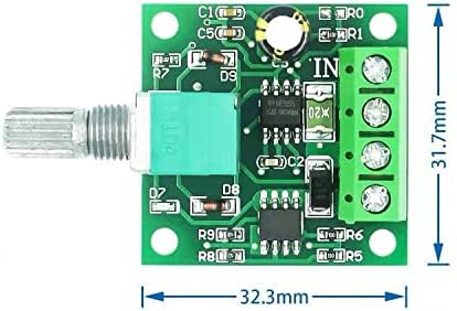 Regolatore PWM Per Motori DC - Controllo Velocità 1.8V-12V 2A Con Potenziometro - Foto 10