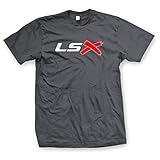 LSX Hotrods&Musclecars Official Standard Tshirt (Medium, Heather Grey)