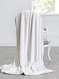 Little Giraffe Luxe Throw 45' x 59', Cream