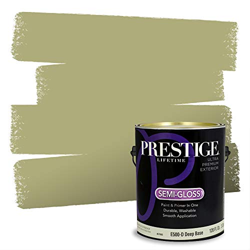 Prestige Paints Exterior Paint And Primer In One, 1-gallon, Semi-gloss, Compa...