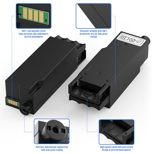 PRINTANDINK GC41 Tintenkollektor Uint Waste Ink Tank Kompatibel für Ricoh Aifcio Sfür Ricoh SG-Serie 2100N/2010N/3110DN/3100SFNw/7100DN