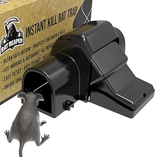 Rat Reaper  Rat Trap That Kills Instantly Indoors & Outdoors  Rodent Trap with Child Safe, Pet Safe Hands Free Trigger Pedal (1 Pack)