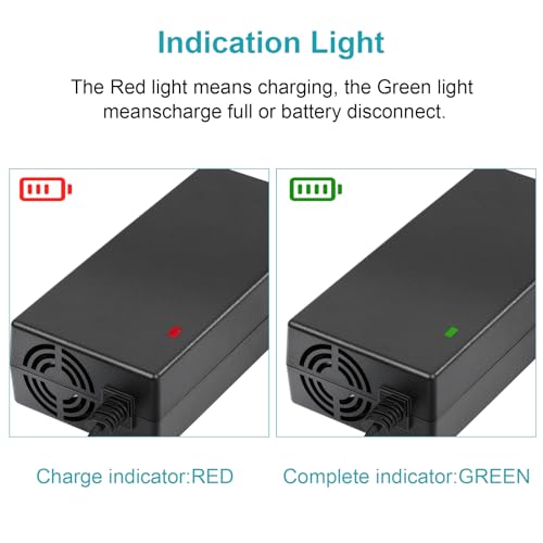 54.6V 2A Electric Charger for 48v Fast and Safe Charging of 13S Li-ion Battery