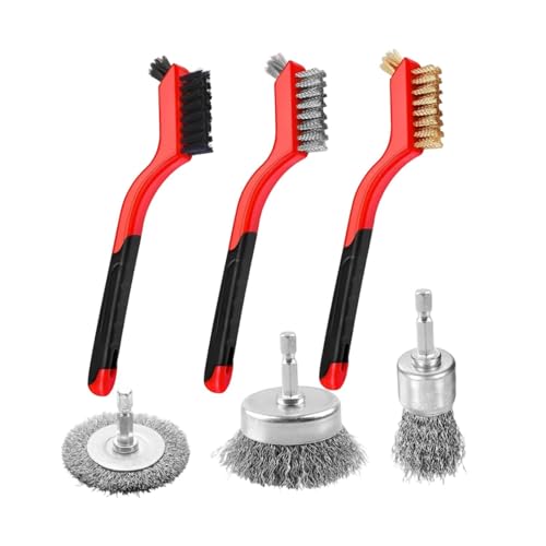 ���C���[�u���V 6�Z�b�g 1/4�C���`�Z�p�V�����N �d���h�����p �X�e�����X�X�`�[�� �����p �K���� ���C���[�z�C�[���u���V