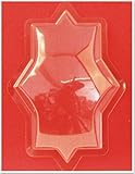  Reddy Klarsichthaube Stern für Prägeboard Christmas Delight 94 x 137 mm, 30mm hoch