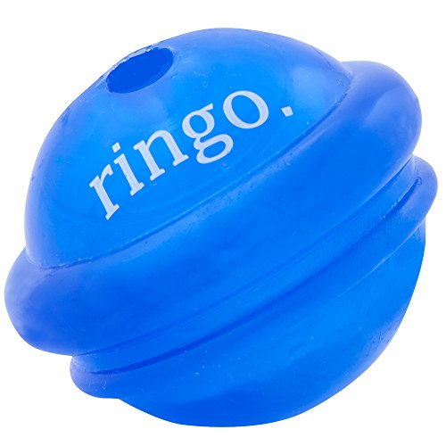 Planet Dog Orbee-Tuff Ringo Saturn Ball Blue Treat-Dispensing Dog Toy #TOP24