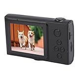 Asixxsix Fotocamera Digitale, Fotocamera Mirrorless HD 50MP 1080P con Stabilizzazione Elettronica Autofocus Schermo da 2,4 Pollici per Feste …