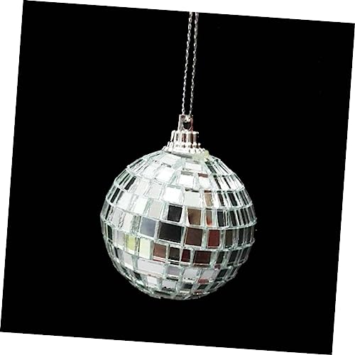 BESTYASH - 6 bolas espejadas plateadas para decoración de fiestas, bodas, festivales y discotecas miniatura 7