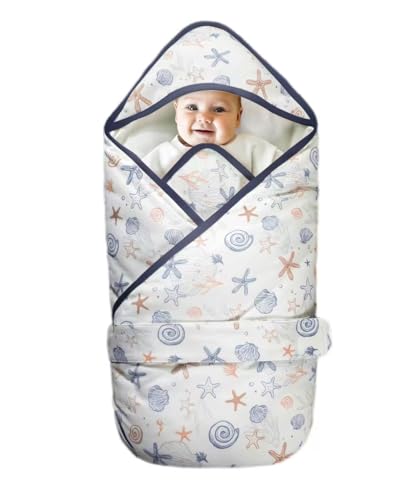 Image of KIDDA Newborn 0-12 Months Baby Swaddle Blanket Multifunctio Boys Girls Cotton Thick Mat Wrap Stroller Sleeping Sacks Infant