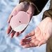 CAQYPVH Electric Hand Warmer Electric Hand Warmer Reusable Pocket Hand Warmer Fast Heating and Massage for Viewing Ju, Pink
