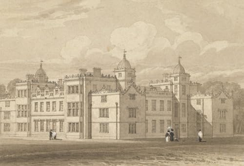 Affiche Charlton House Wiltshire Toile pour Grand Mur Vide 60x90cm