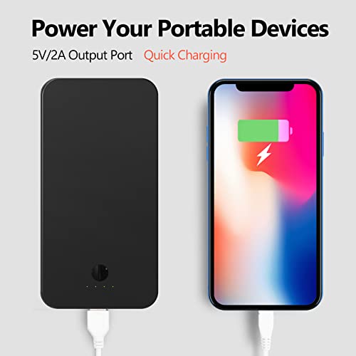 Terios Switch Controller Grip Compatible With Nintendo Switch 7.0'' Oled, Fast Charging 5000Mah Portable Rechargeable Backup Battery With Charger Station Console Ergonomic Design #TOP5