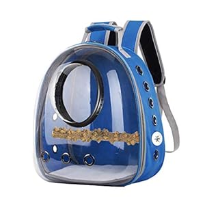 Bird Carrier, Papegaai Carrier Rugzak Travel Cage Vogels Ademend Transparante Ruimte Capsule