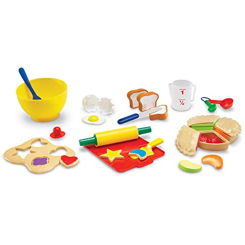 Image of Learning Resources Pretend & Play Bakery Set - 31 Pieces, Ages 3+, Toddlers Bakery Toys, Preschool Food Kitchen for Kids, Gifts for Boys and Girls