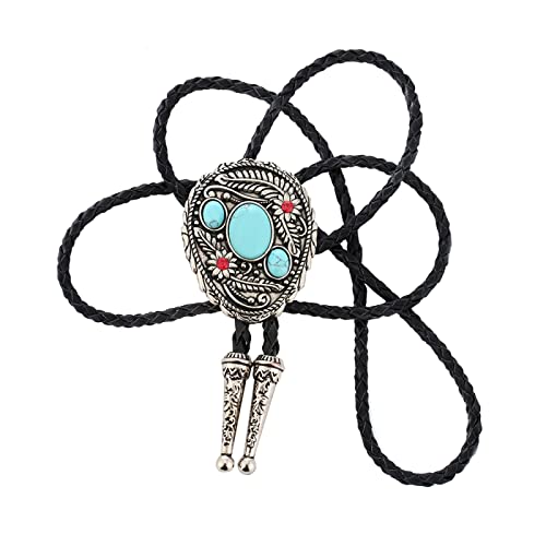 Bolo cravate homme western, le cadeau idéal avec son pendentif en pierre