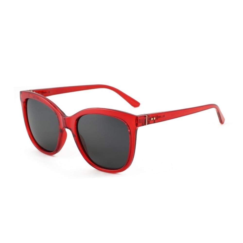 Modische, polarisierte Schmetterlings-Sonnenbrille für Damen, UV400-Schutz, Oversize-Schnitt, quadratische Sonnenbrille, 1,07