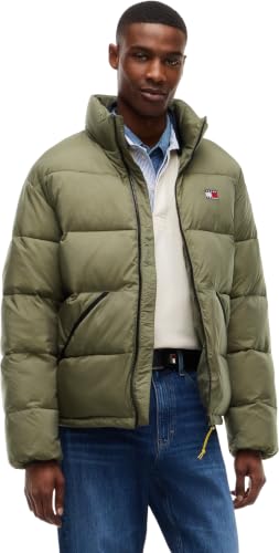 Tommy Jeans Herren Tjm Vail Puffer Ext Dm0dm22040 Puffer Jacket (1er Pack), Grün (Rocky Mountain), XL – Ansicht 1