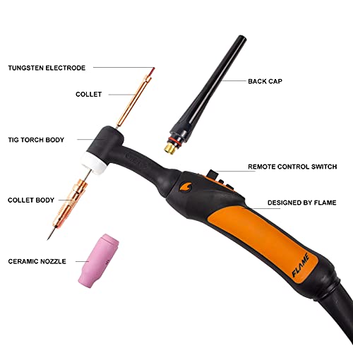 Marsware Tig Welding Tungsten Electrode Rod 2% Thoriated 5/32"×7" 10-Pack Ground Finish Arc Starts Easier And More Stable (Red, Wt20) #TOP4