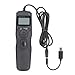 FocusFoto LCD Timer Remote Control Shutter Release Cable Cord S2 for Sony A58 NEX-3NL A7 A7M2 A7R2 A7II A7III A7RIII A7SIII A3000 A5000 A6000 A6300 A6500 HX60 HX300 HX400 HX50V RX100II RX100III Camera