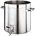 Grand Gourmet Stock Pot with Faucet Size: 17.5-qt