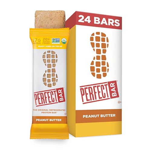 Perfect Bar Original Refrigerated Protein Bar, Peanut Butter, 2.5...