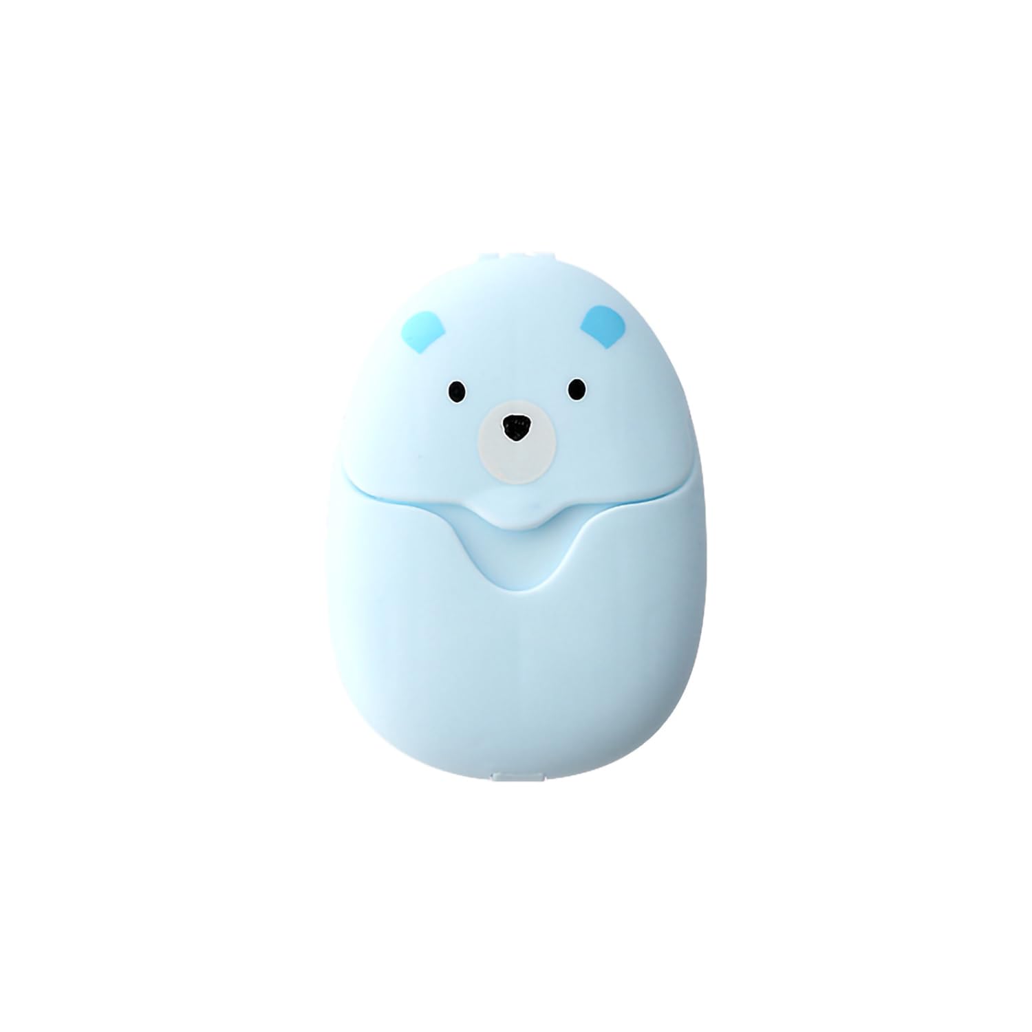 Travel Soap Sheets, Portable Soap Flakes Backpacking Essentials, Disposable Travel Wash Hand Foaming Soap, On The Go Camping Accessories Hiking Eco Friendly Cleaning (Blue)