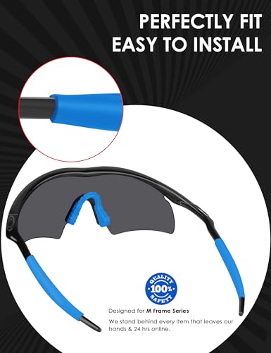 Image of BLAZERBUCK Replacement Earsocks for Oakley M Frame Series Sunglasses