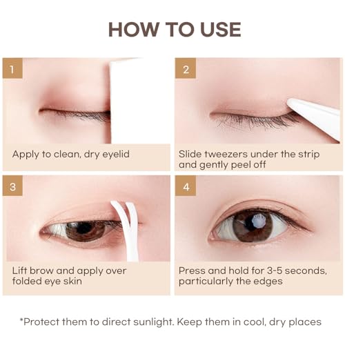 Zhooge ZH031-EYELID TAPE Tape, Zhooge Invisible Eyelid Lifter Strips thumb #4