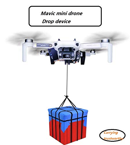 Mavic Mini Drone Clip Payload Delivery Drop Transport Device Drone Release Fishing Bait