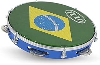 Pandeiro 10" Abs P/Brasil Izzo Ref. Iz3438 Izzo, Modelo 6307-015, Color Azul