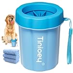 Dog Paw Cleaner for Medium Dogs (with 3 Absorbent Towels), Dog Paw Washer, Muddy Paw Cleaner, Pet Foot Cleaner