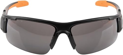 Miniatura 8 de Klein Tools 60162 Gafas de seguridad, gafas protectoras profesionales de EPP con semicarco, resistentes a los arañazos y antiniebla, lentes grises