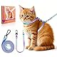 Katzengeschirr mit Leine Set [4-in-1] – Ausbruchsicher & verstellbar – Leichtes Katzenharnisch mit Autogurt – Für kleine, mittelgroße & große Katzen (M)
