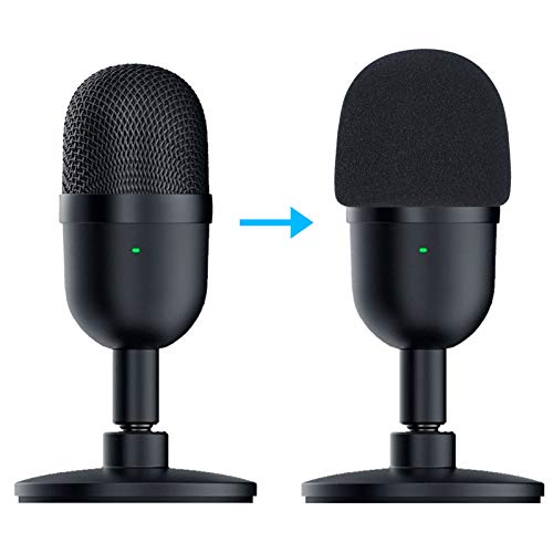 SUNMON Seiren Mini Pop Filter Foam Cover - Professional Mic Windscreen Wind Cover for Razer Seiren Mini USB Streaming - Image 2