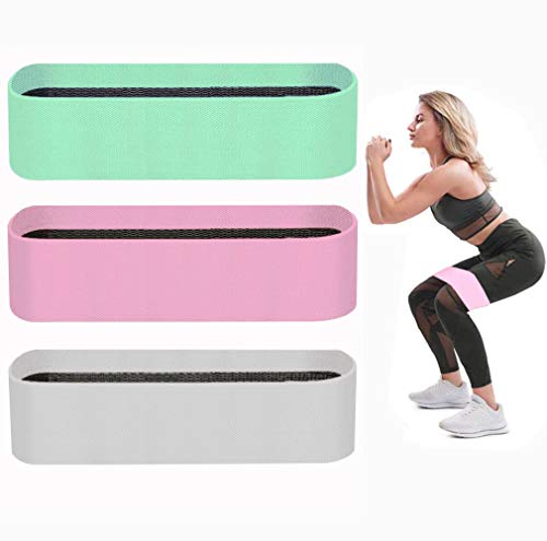 NOOFORMER Resistance Bands for Legs and Butts Booty Bands Set - Anti Slip