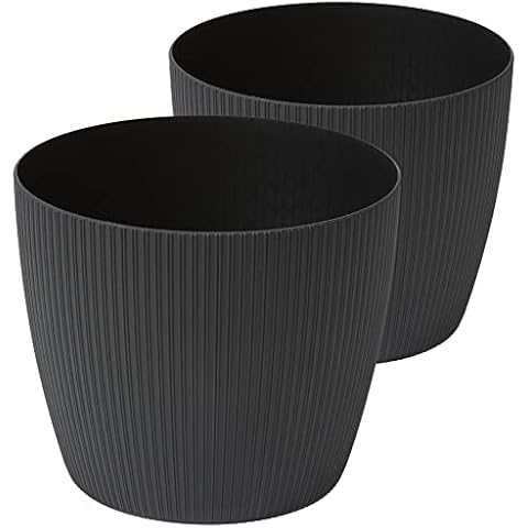 Tymar Blumentopf, 2er-Pack, Runde Form Cover