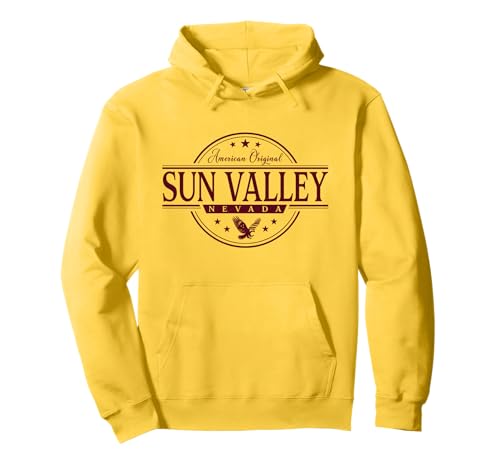 Sun Valley Nevada - Sun Valley NV Label Sweat à Capuche