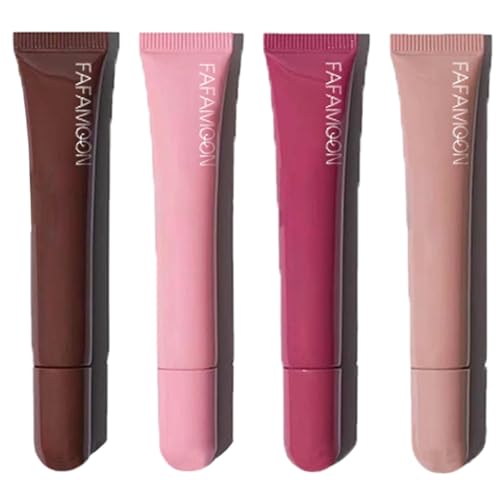 Sitovely Glossy Peptide Lip Gloss Voluminous Lip Butter Balm High-Shine Plumping Nude Colors Lip Glow Oil Jelly Lipstick Lip Care & Repair Lip Mask - Cruelty Free Lip Plumper
