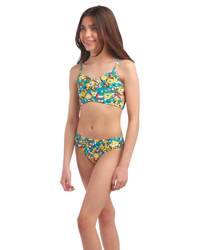 Image of Kanu Surf Girls' Coral Reef Beach Sport Wrap Around Bikini 2-piece Swimsuit