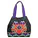 Laurel Burch Celestial Lotus Cats Large Gap Tote