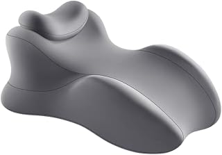 Adult Memory Foam Ergonomic Wedge Pillow Prone Pillow for Sleeping Multi-Position Support Bed Reading Pillow with Removable Washable Cover (Grey)