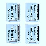 Artikeltyp: Adapter ZIUTPDAX SD2VITA SD2VITA Speicherkarte, TF-Karte für PSVita-Spielkarte, PSV 1000/2000, Adapter 3.65, 4 Stück