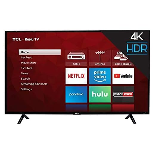 TCL 65S403 65" 4K UHD Smart Roku LED TV