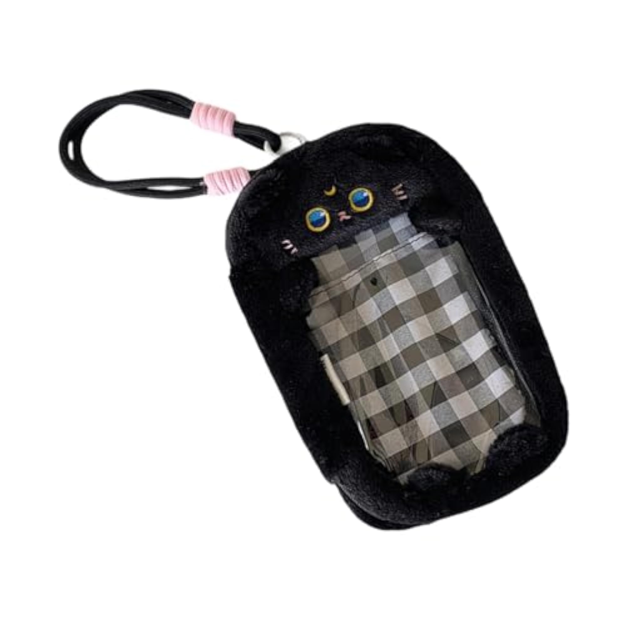Small Figure Display Case with Dustproof Cartoon Sleeve