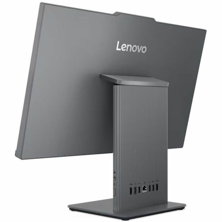 Image of Lenovo IdeaCentre 24ARR9 F0HR001MUS All-in-One Computer - AMD Ryzen 3 7335U - 8 GB - 256 GB SSD - 23.8 inch Full HD Touchscreen - Desktop - Luna Gray - AMD Chip - 1920 x 1080 - Windows 11 Home - Radeon 66