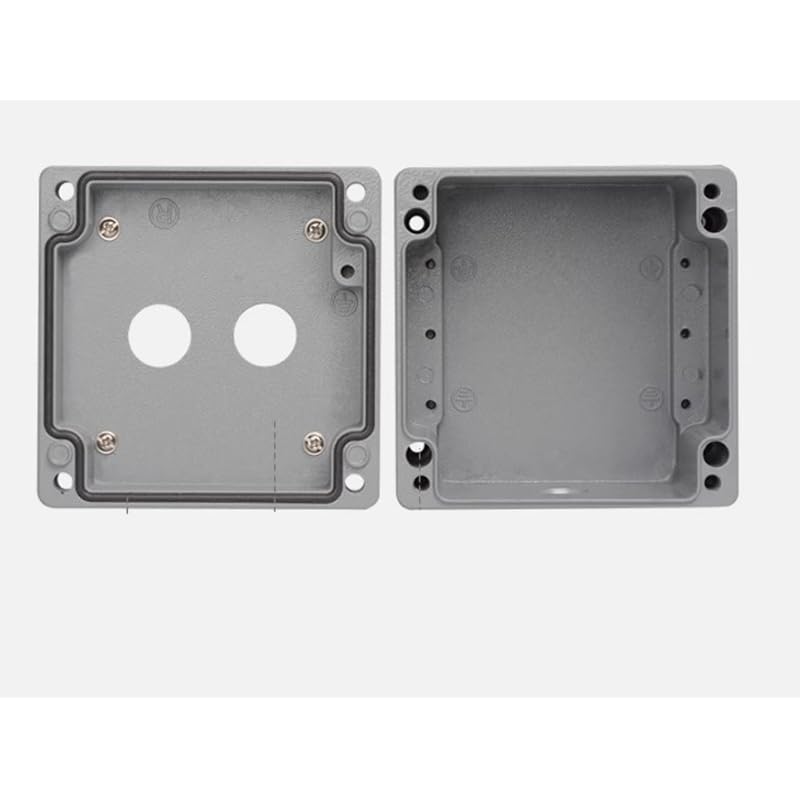 Arrêt d'urgence industriel 2 positions boîtier aluminium étanche 2P - 6