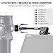 NEEWER Adjustable Field Monitor Mount, 360° Rotatable Camera Monitor Bracket with 1/4